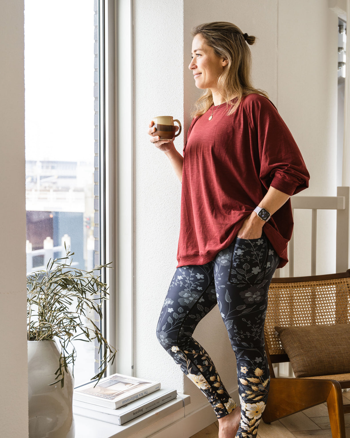 Marley Relaxed Bordeaux Shirt