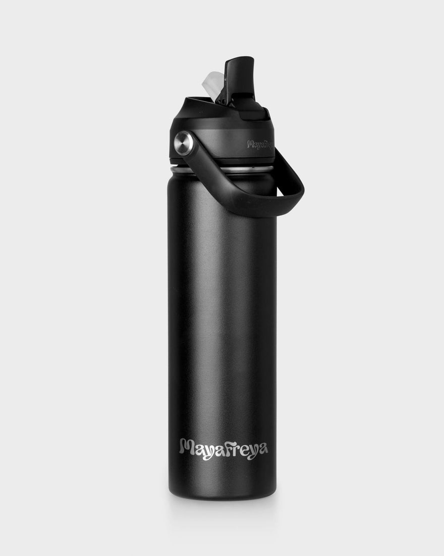 Luna Black  Water Bottle 650 ml