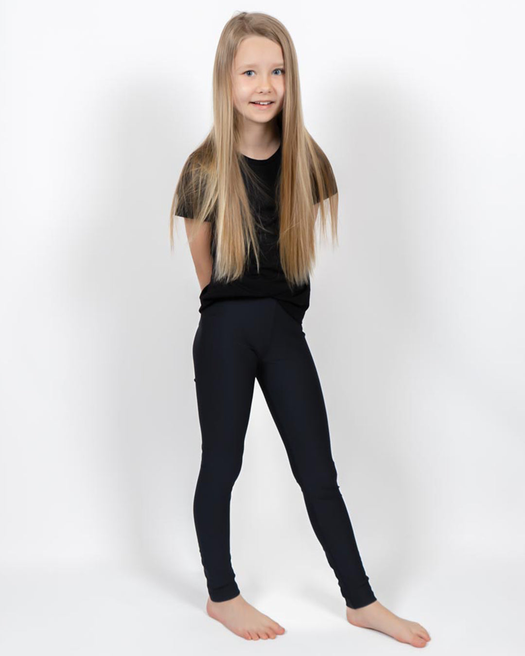 Black Kids' Leggings