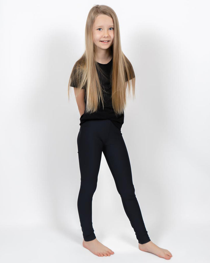 Black Kids' Leggings