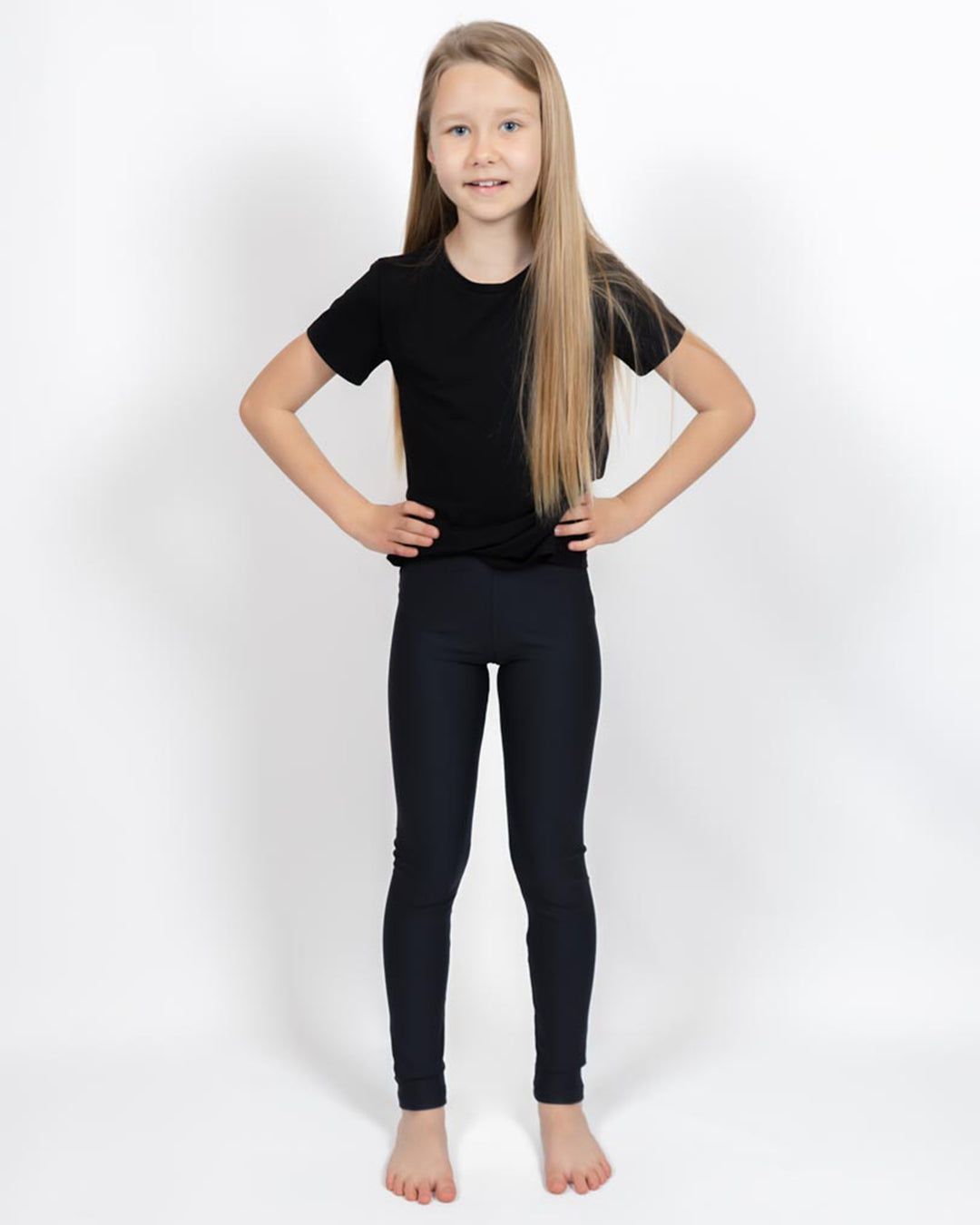 Black Kids' Leggings