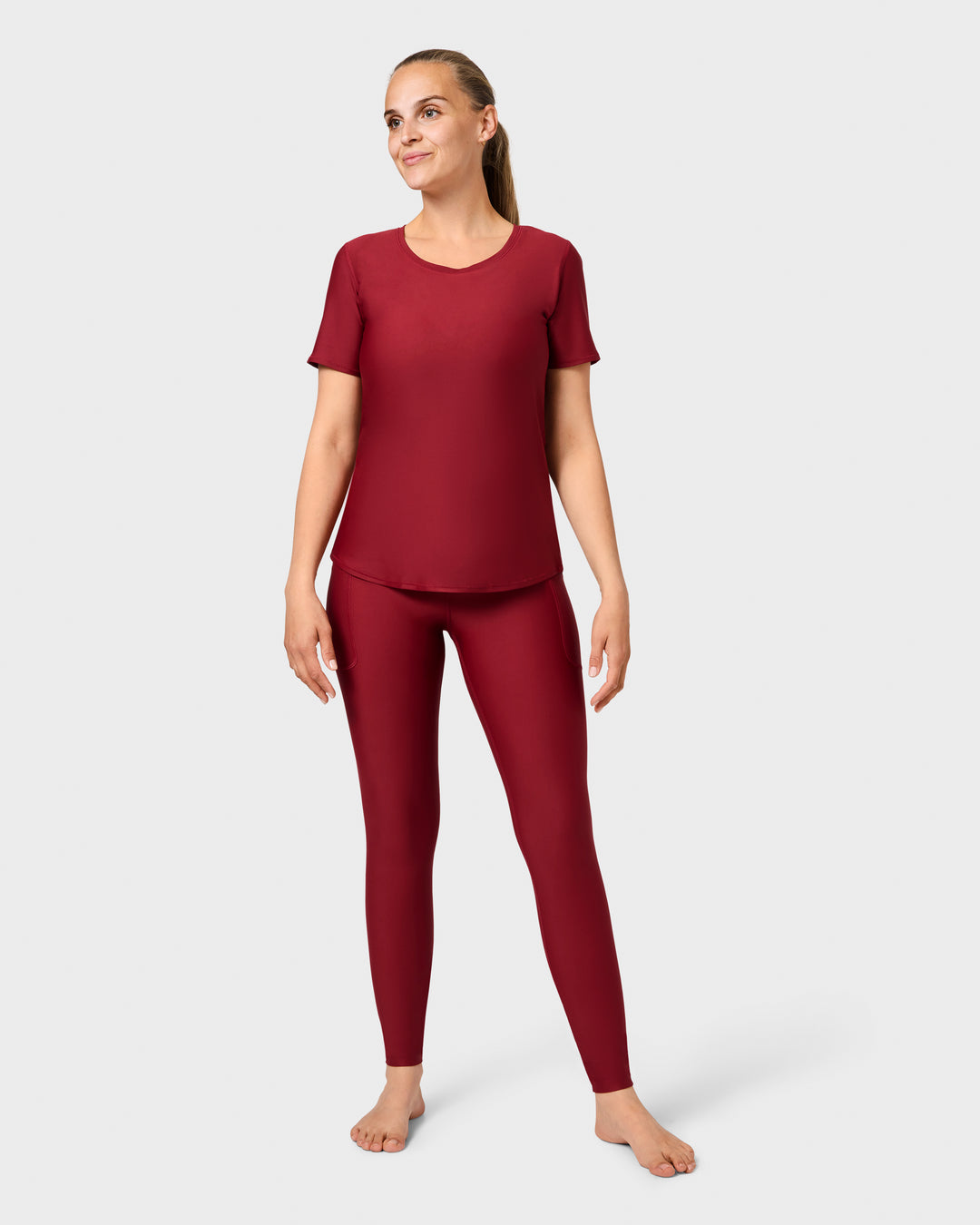 Bordeaux Leggings