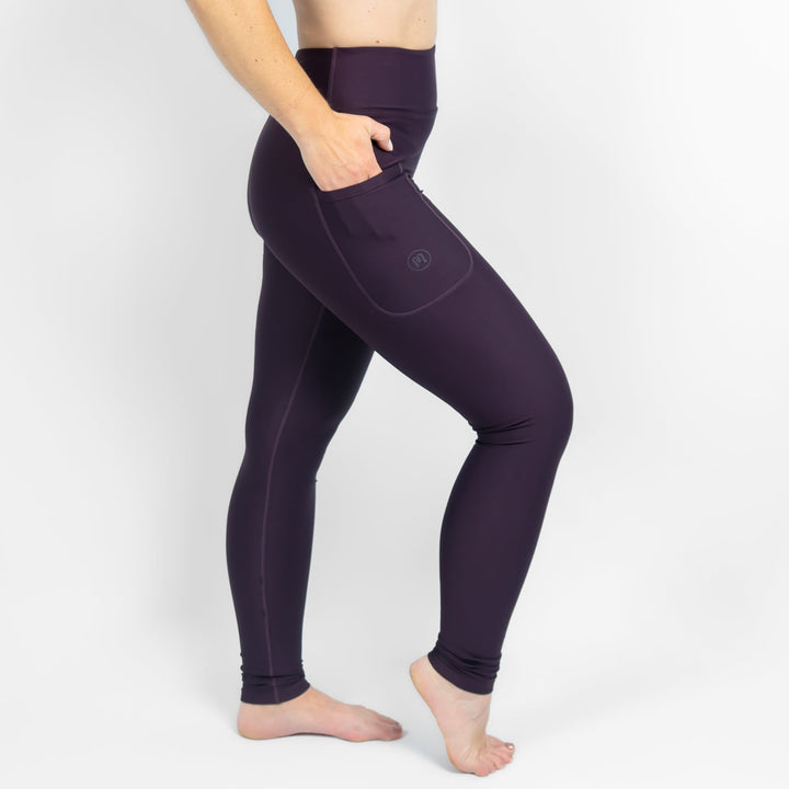 Deep Plum Leggings