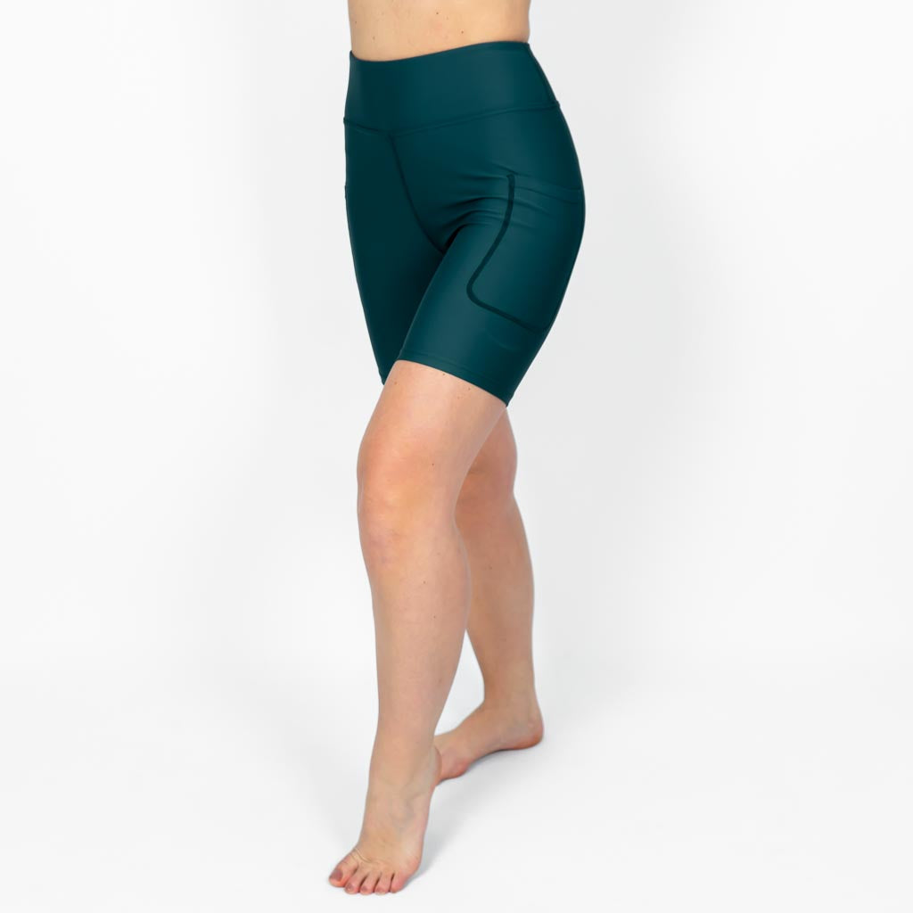 Deep Teal Shorts