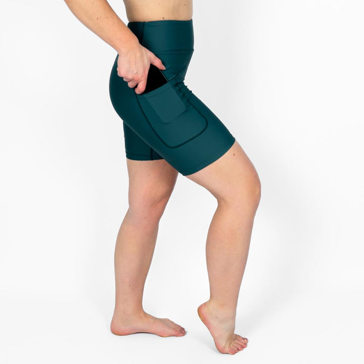 Deep Teal Shorts