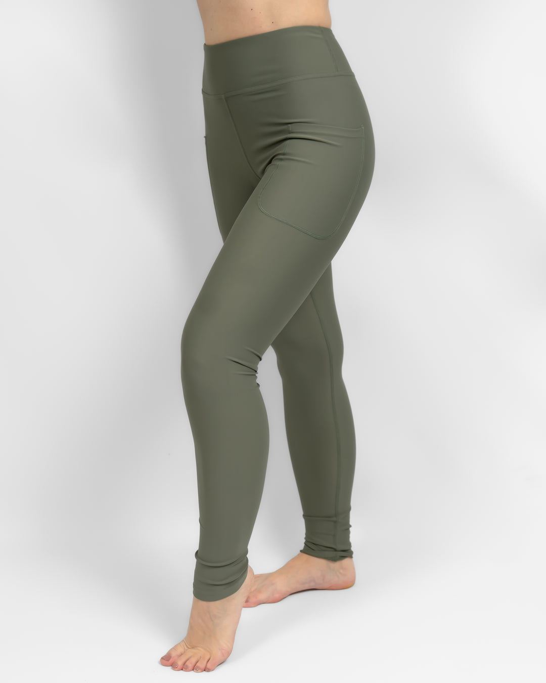 Dusty Green Leggings