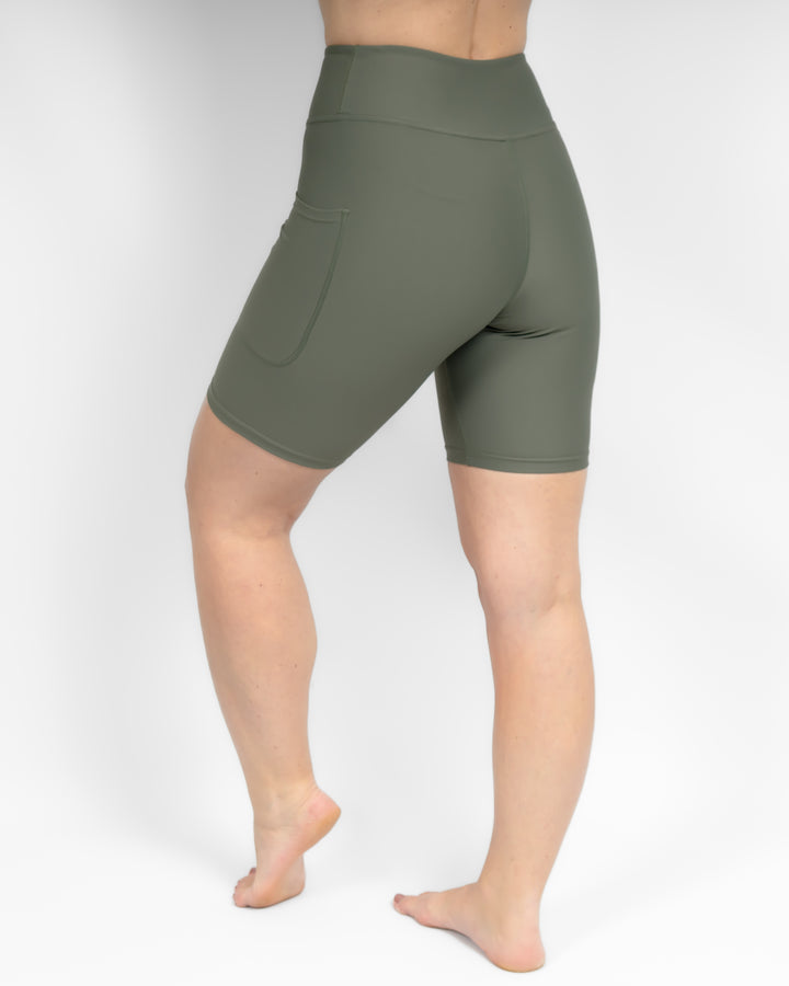 Dusty Green Shorts
