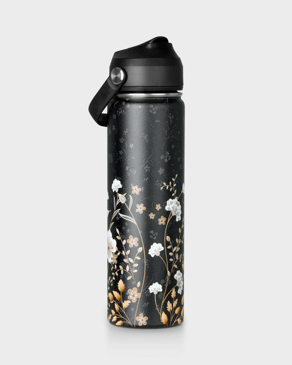 Luna Elegant Floral Water Bottle 650ml