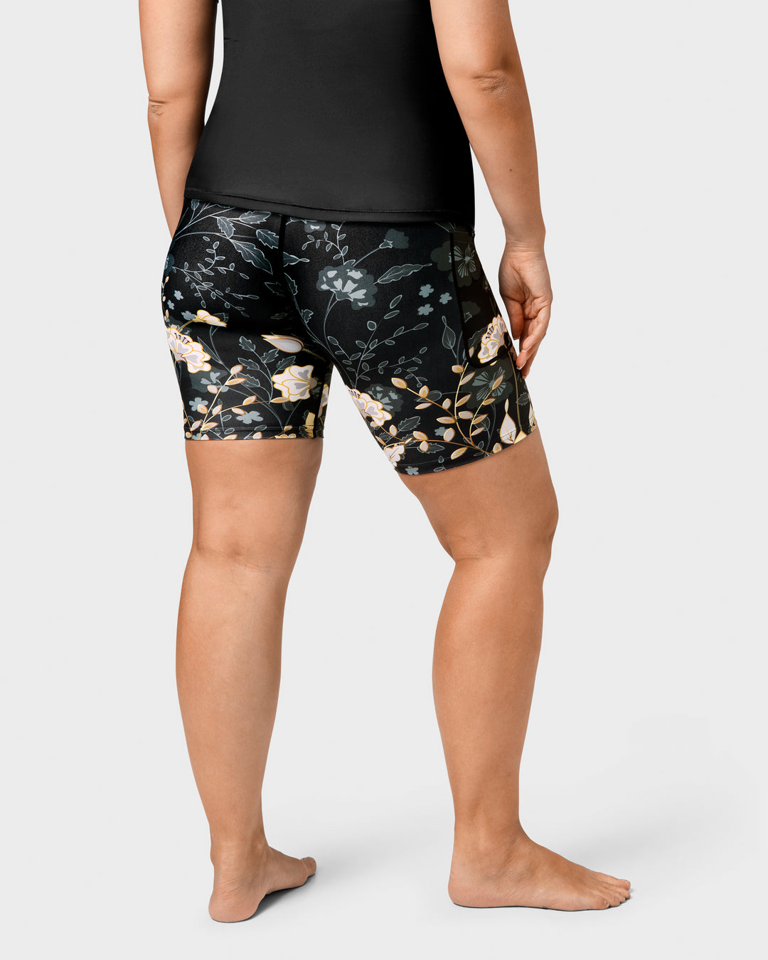Elegant Floral Shorts