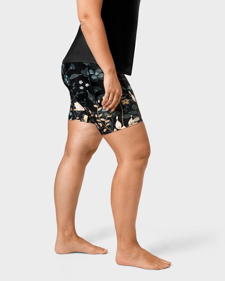 Elegant Floral Shorts