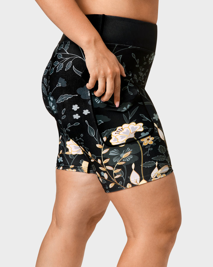 Elegant Floral Shorts