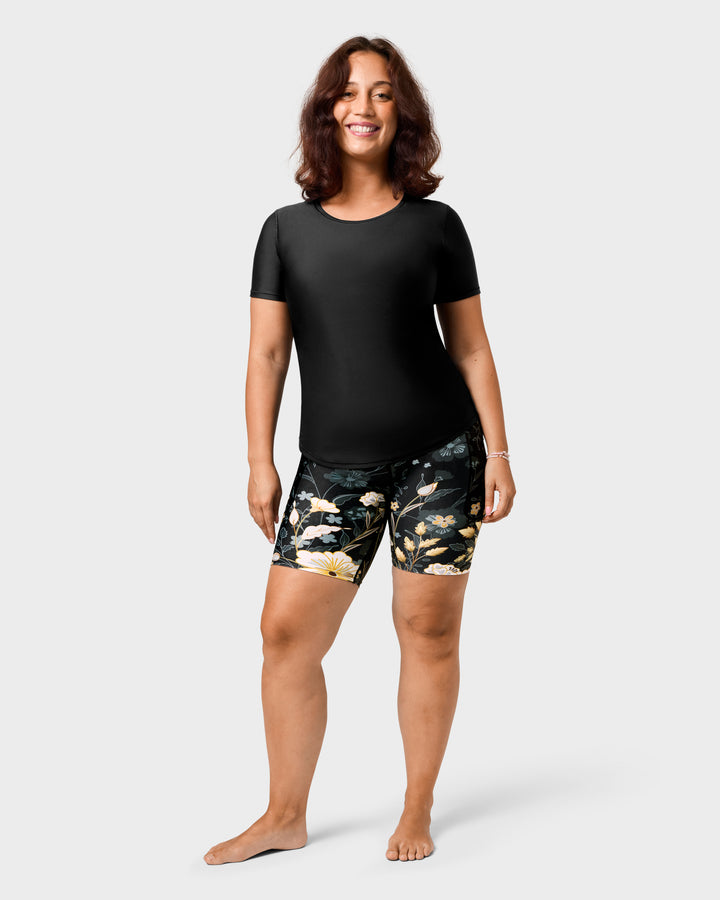 Elegant Floral Shorts