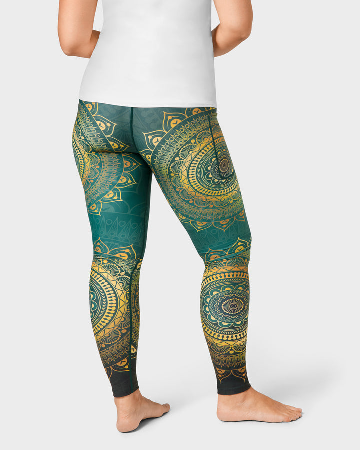 Emerald Mandala Leggings