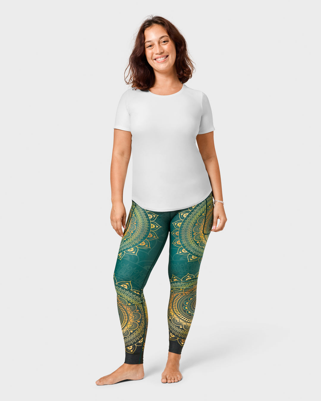 Emerald Mandala Leggings
