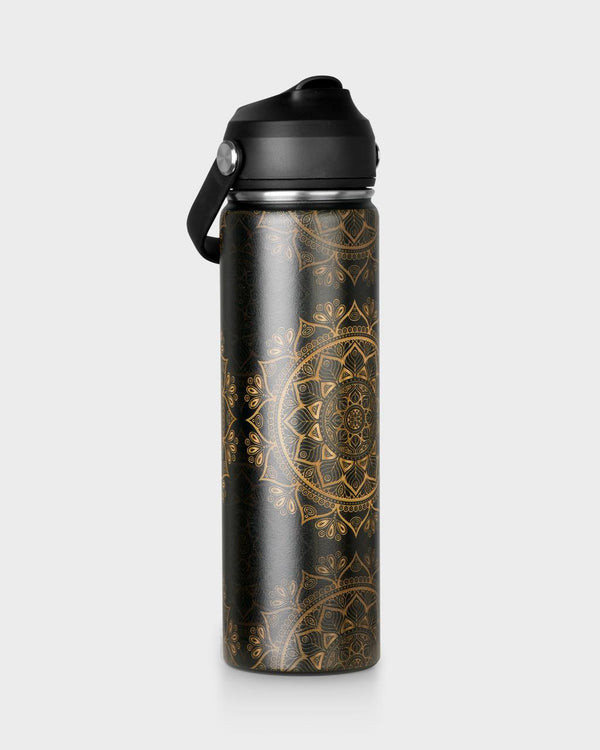 Luna Golden Mandala Water Bottle  650 ml