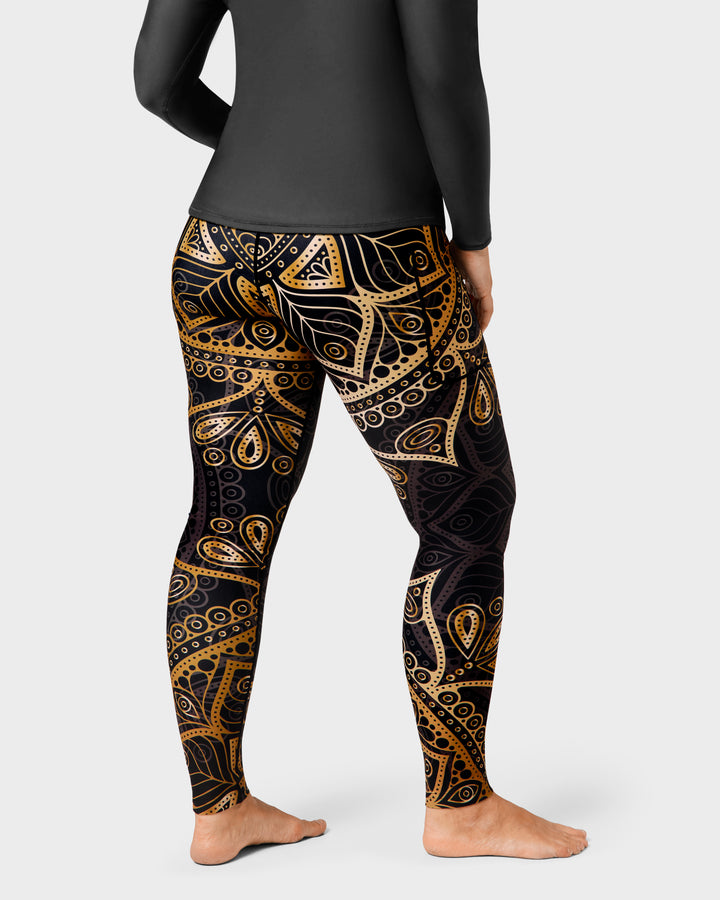 Golden Mandala Leggings
