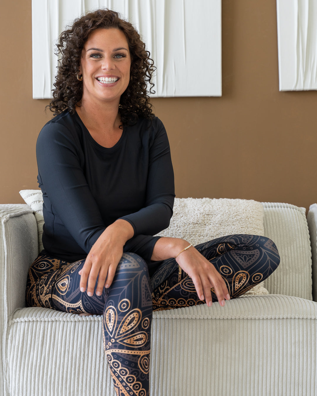 Golden Mandala Leggings