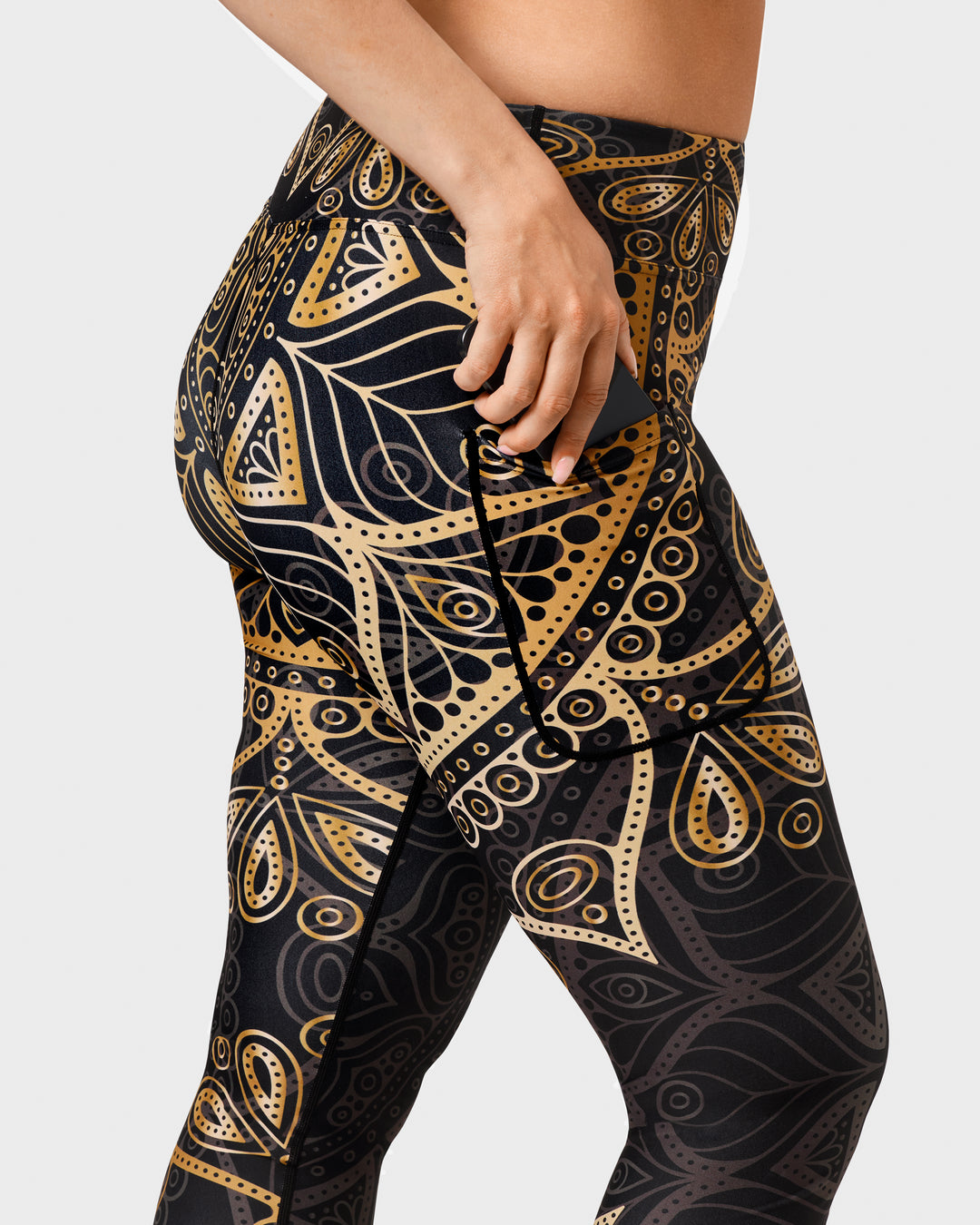 Golden Mandala Leggings