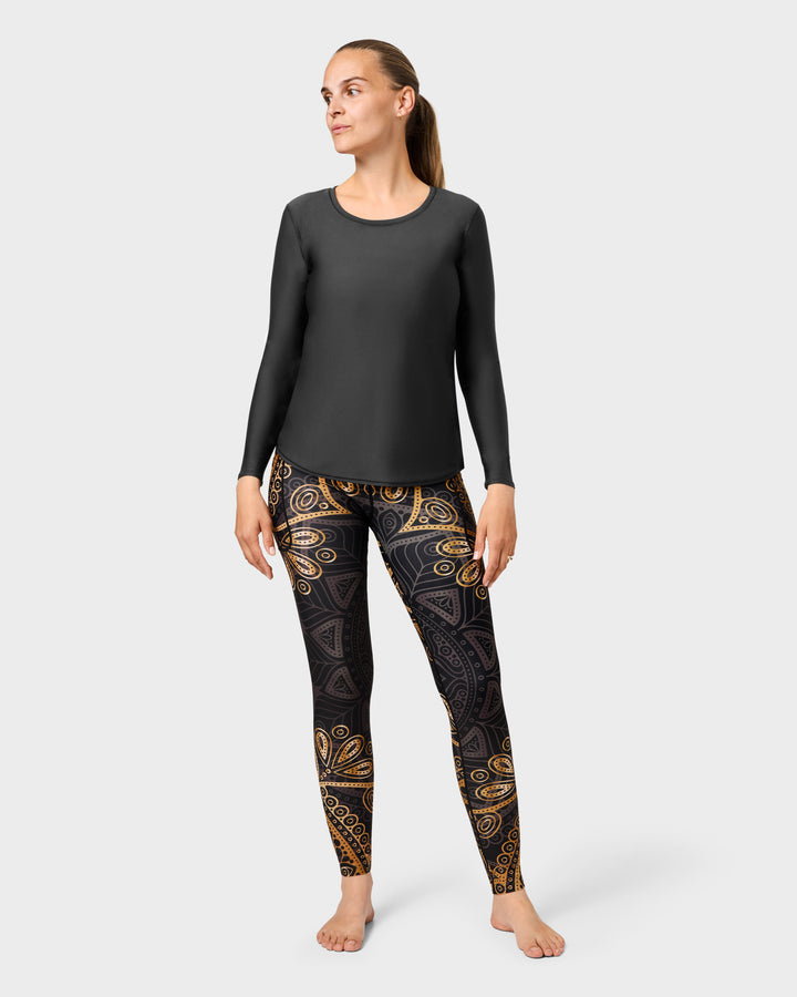 Golden Mandala Leggings