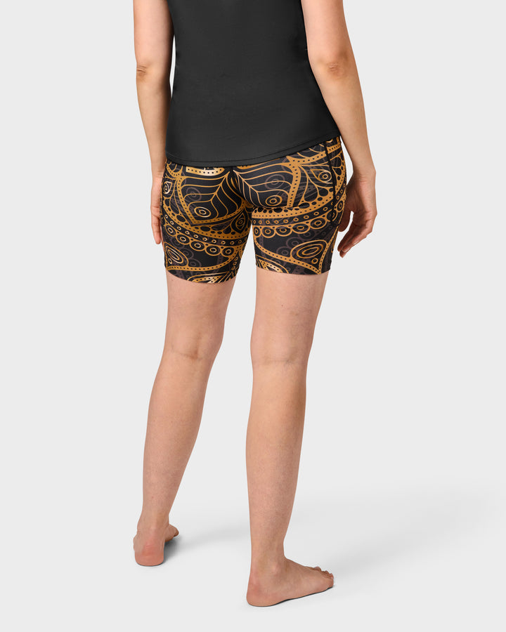 Golden Mandala Shorts