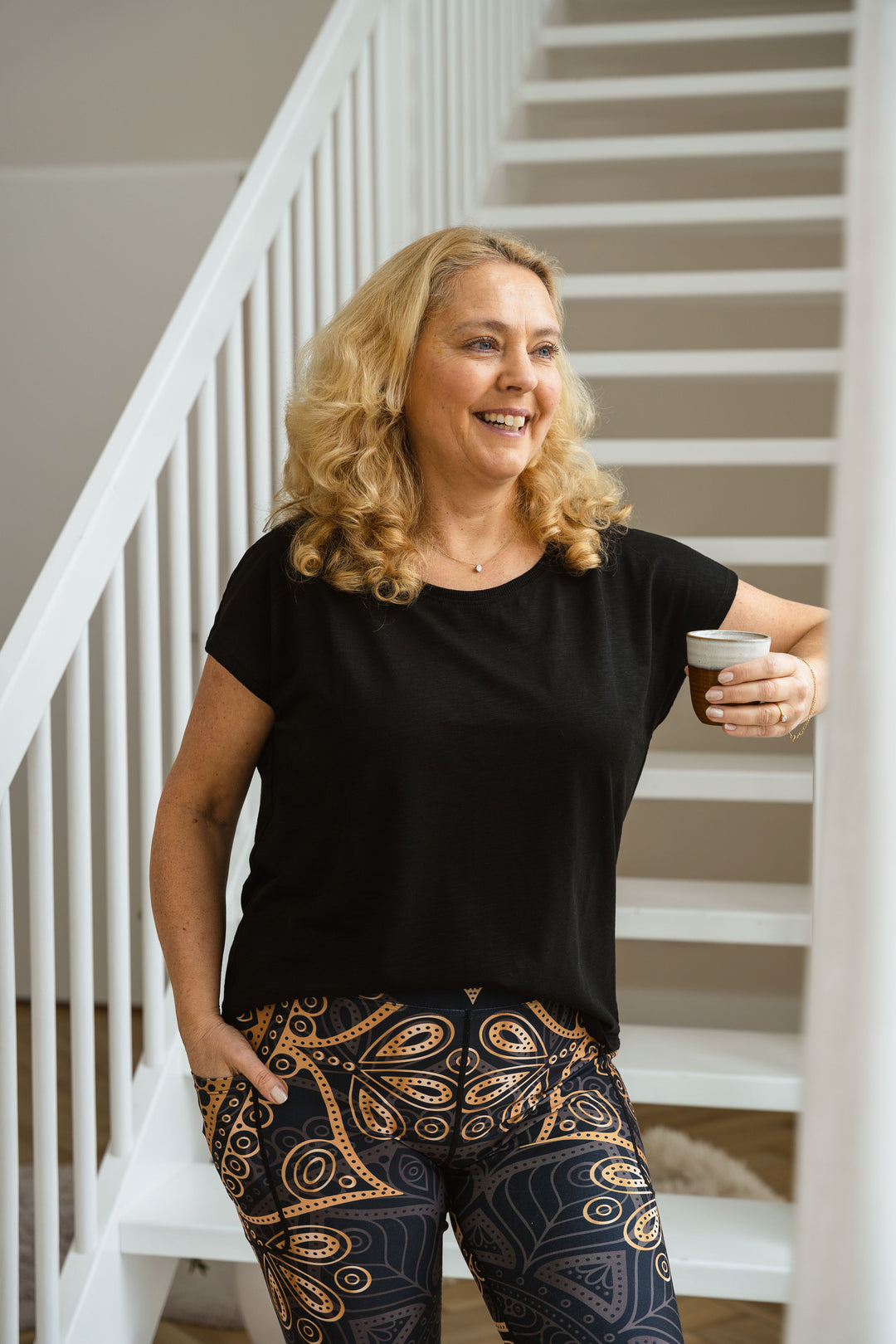 Golden Mandala Leggings