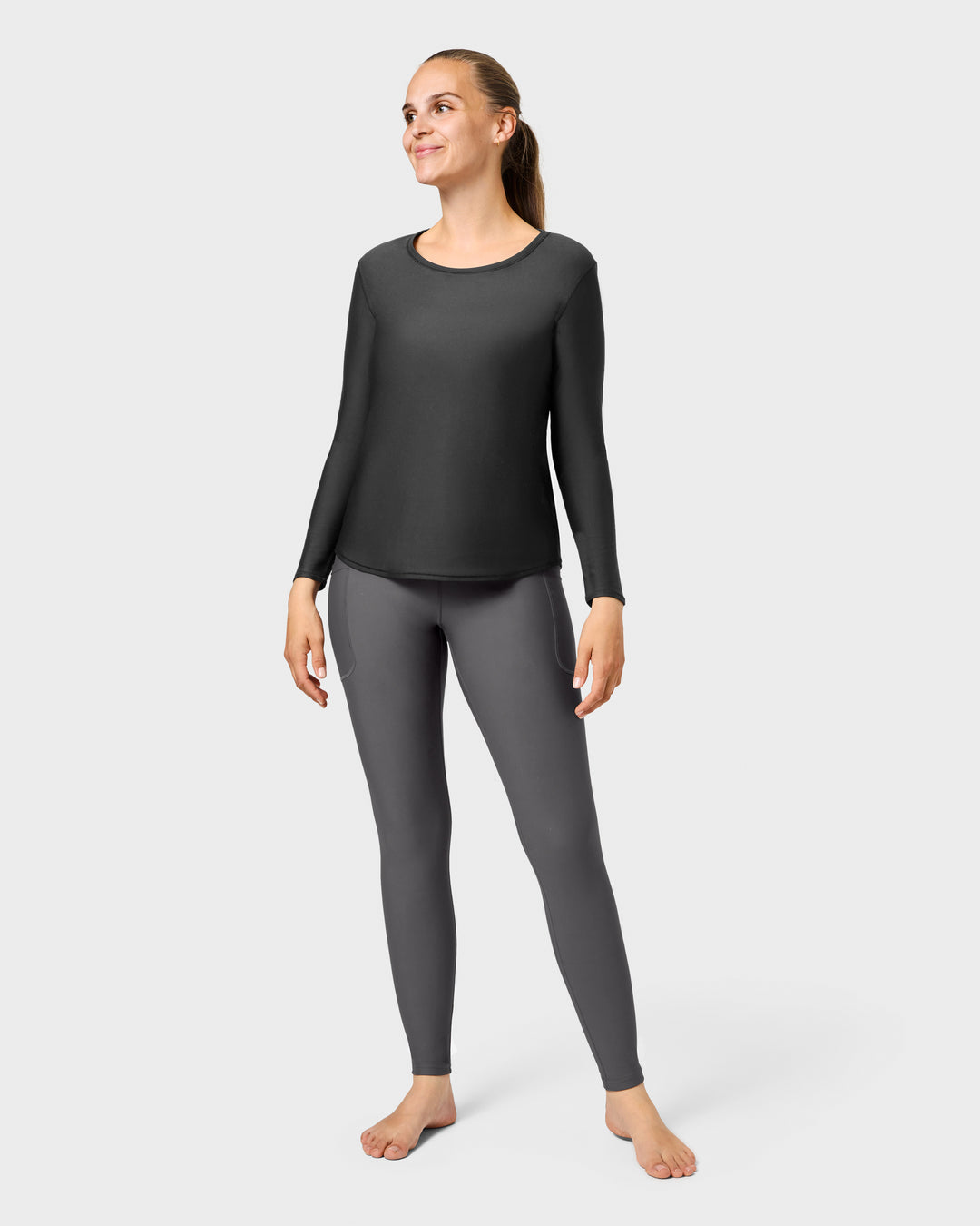 Gray Leggings