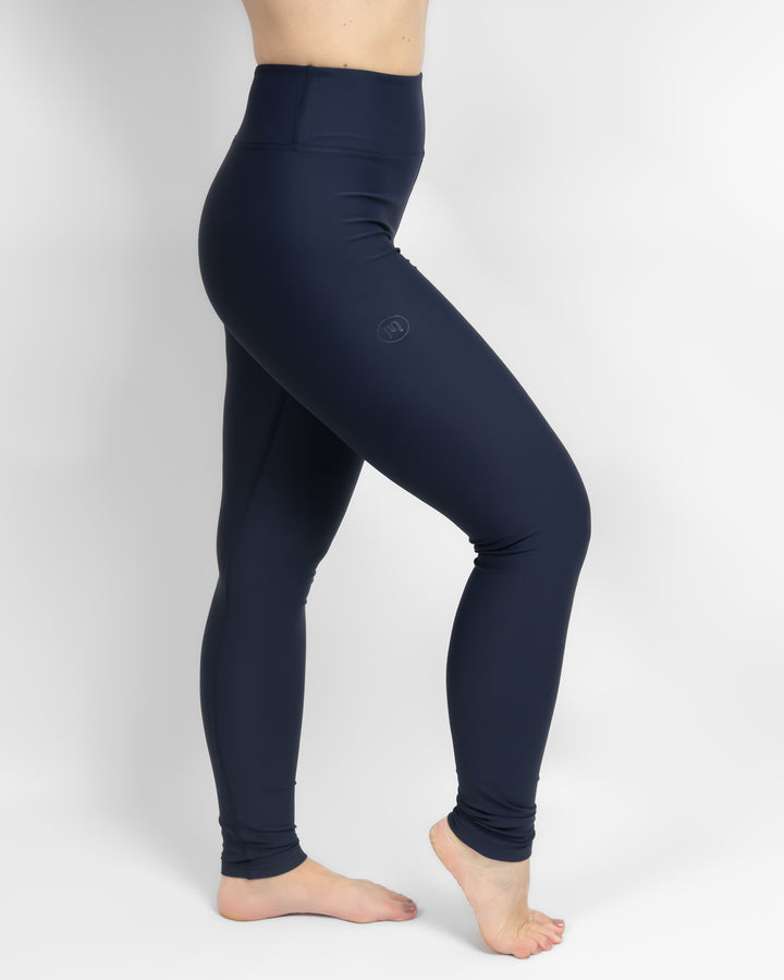 Hope Deep Blue Leggings Without Pockets