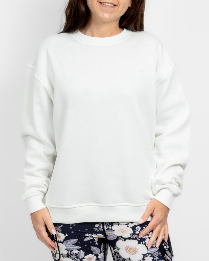 Ida Classic Off-White Sweatshirt