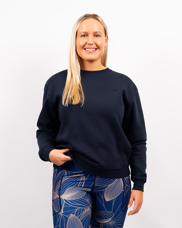 Ida Classic Deep Blue Sweatshirt