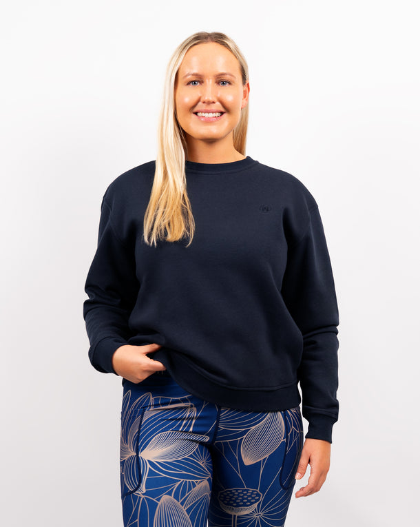 Ida Classic Deep Blue Sweatshirt