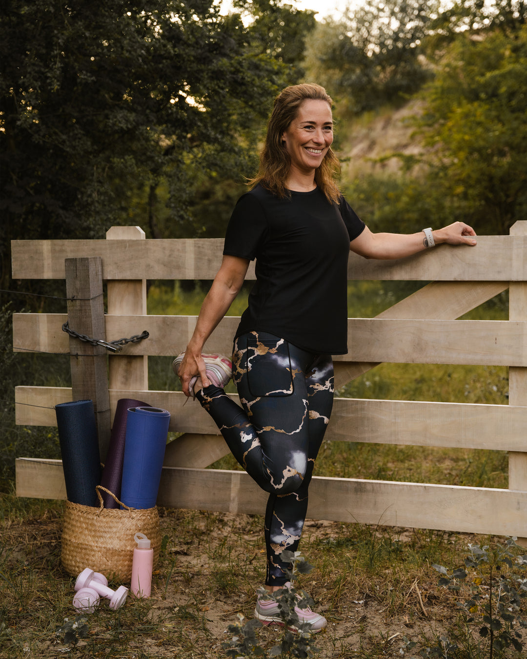 Marble Leggings