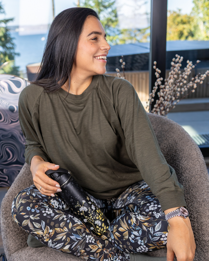 Marley Relaxed Deep Olive Shirt