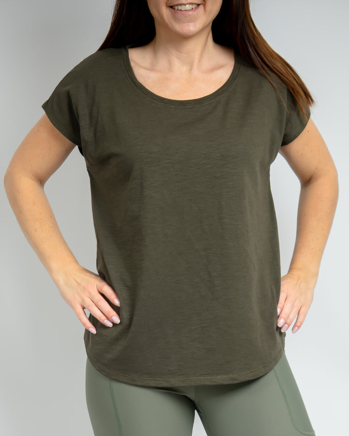Marley Deep Olive T-Shirt