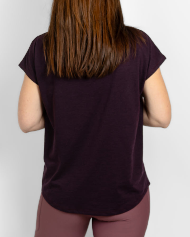 Marley Deep Plum T-Shirt