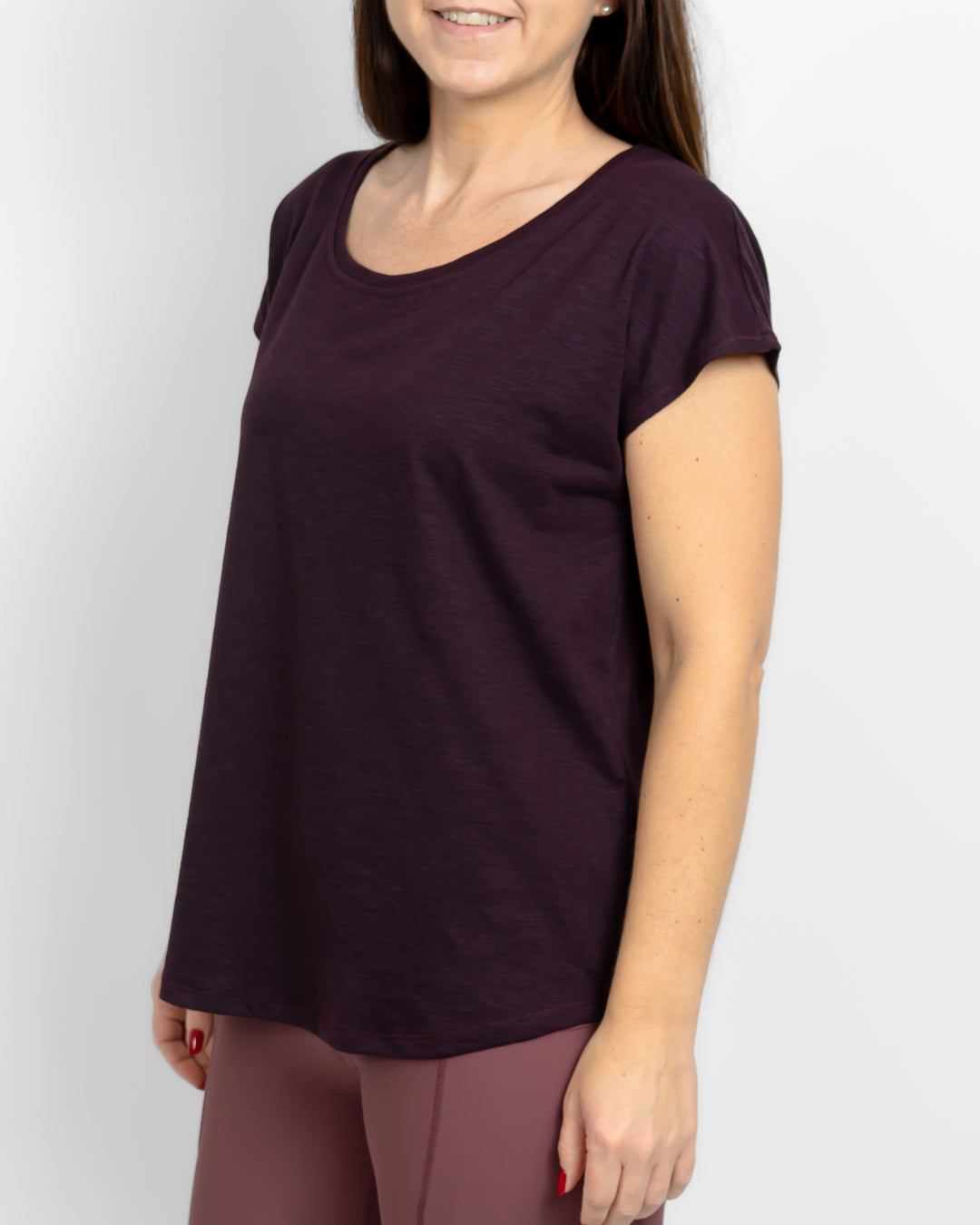 Marley Deep Plum T-Shirt