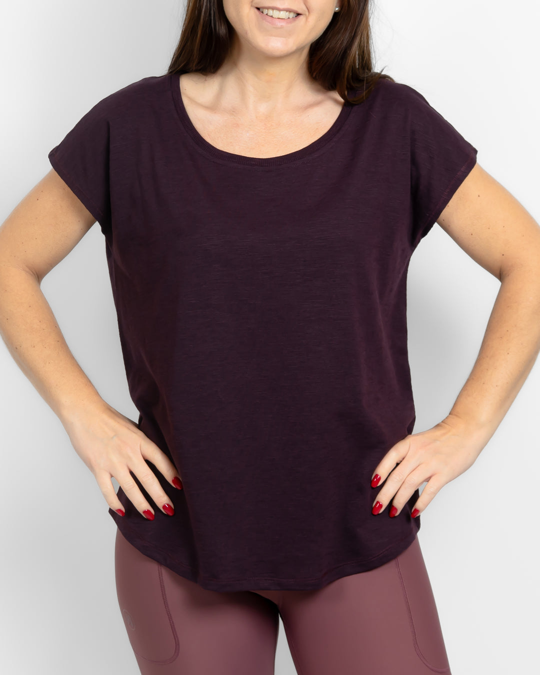 Marley Deep Plum T-Shirt