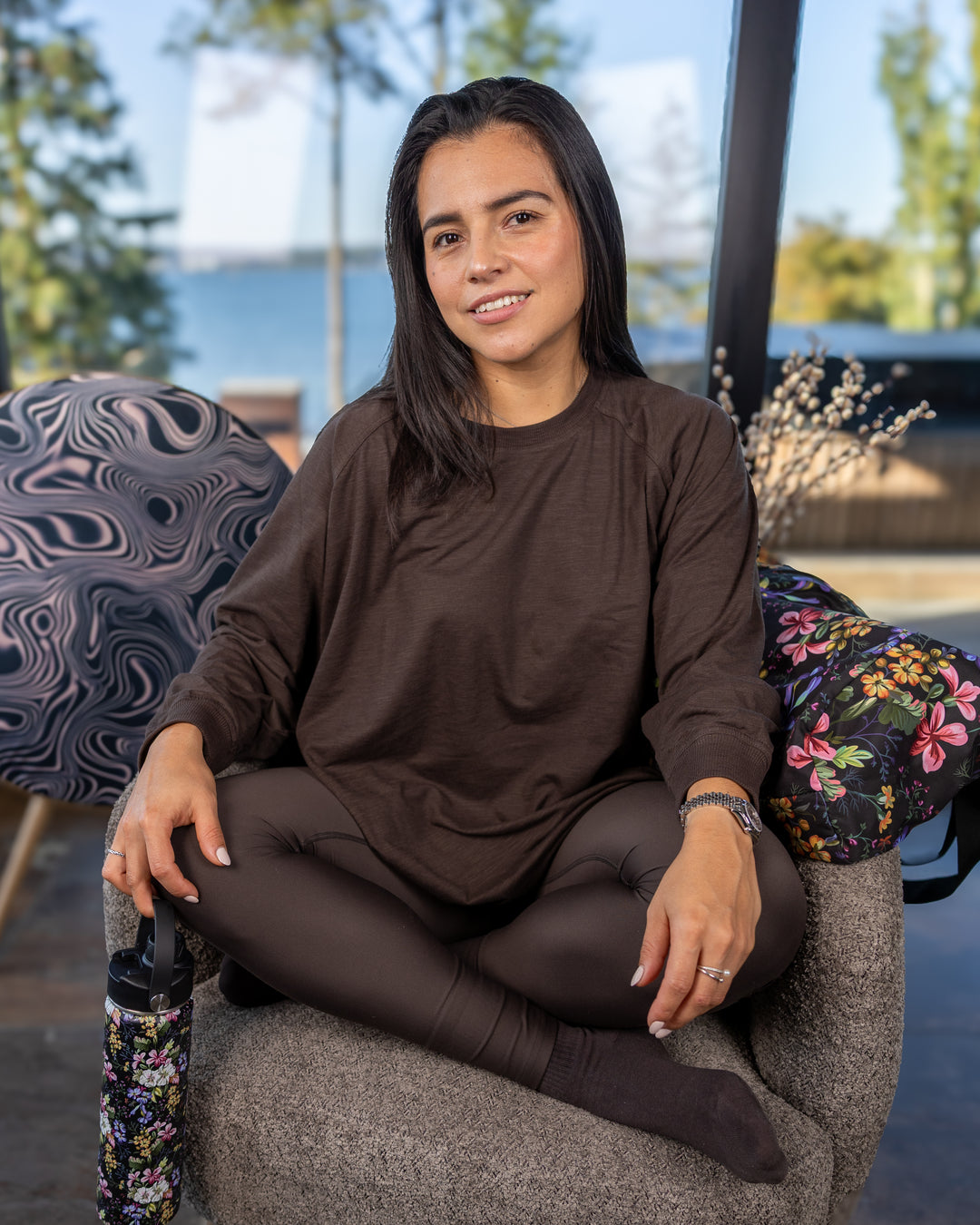 Marley Relaxed Mocha Brown Shirt