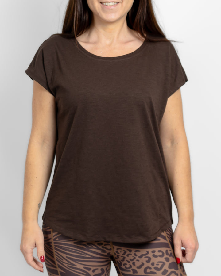 Marley Mocha Brown T-Shirt