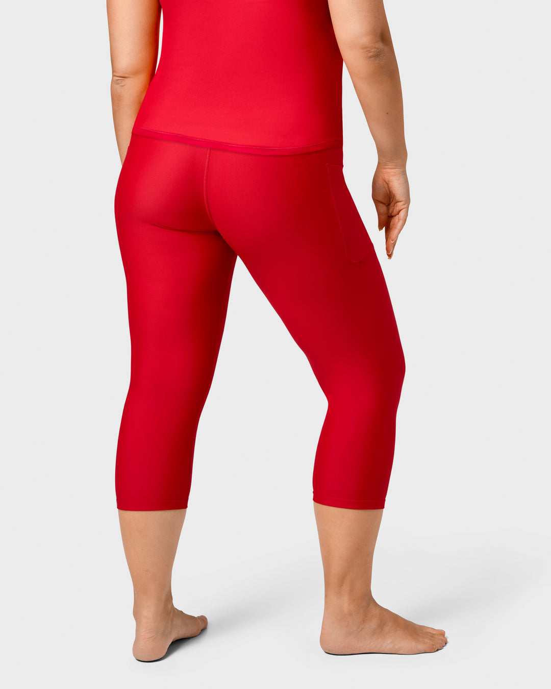 Maroon Capri