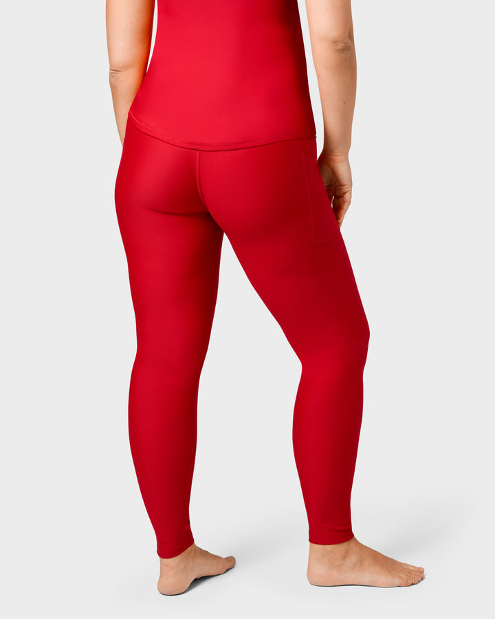 Maroon Leggings