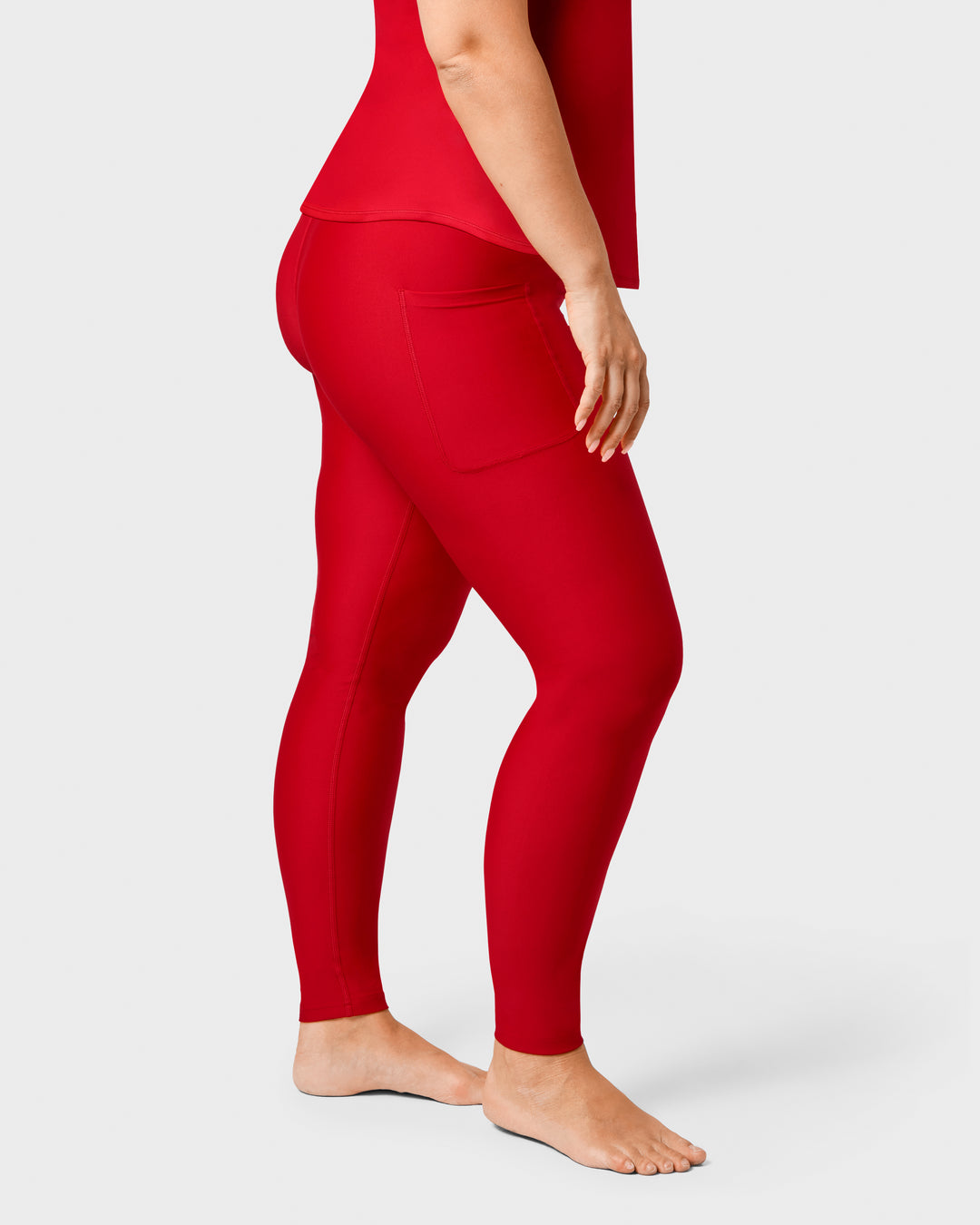 Maroon Leggings