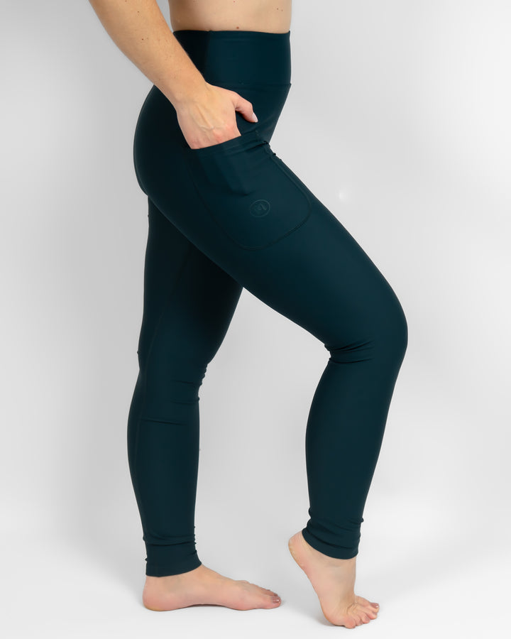 Midnight Teal Leggings