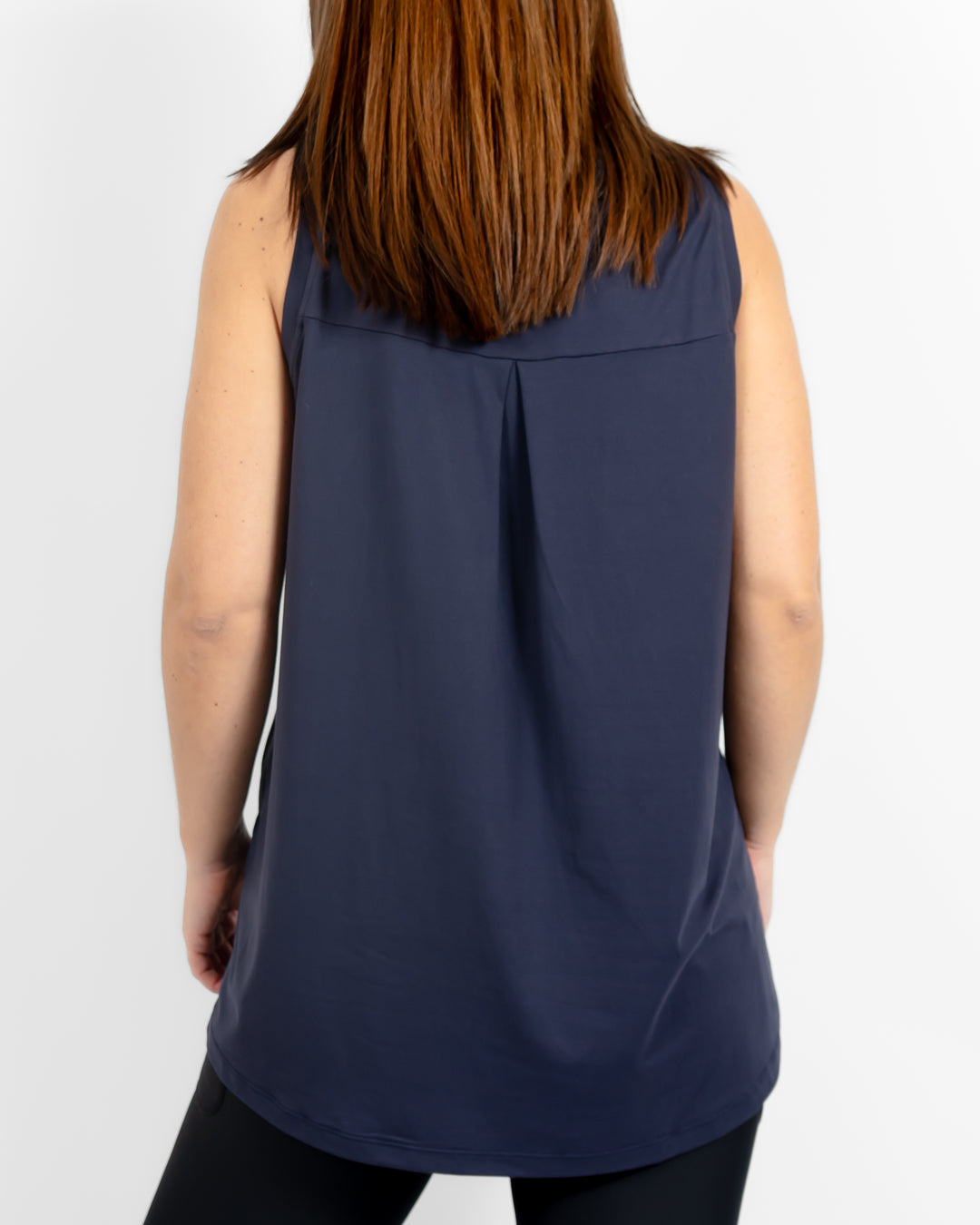 Mira Relaxed Deep Blue Top