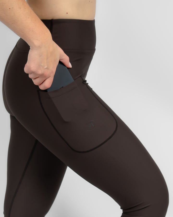 Mocha Brown Capri