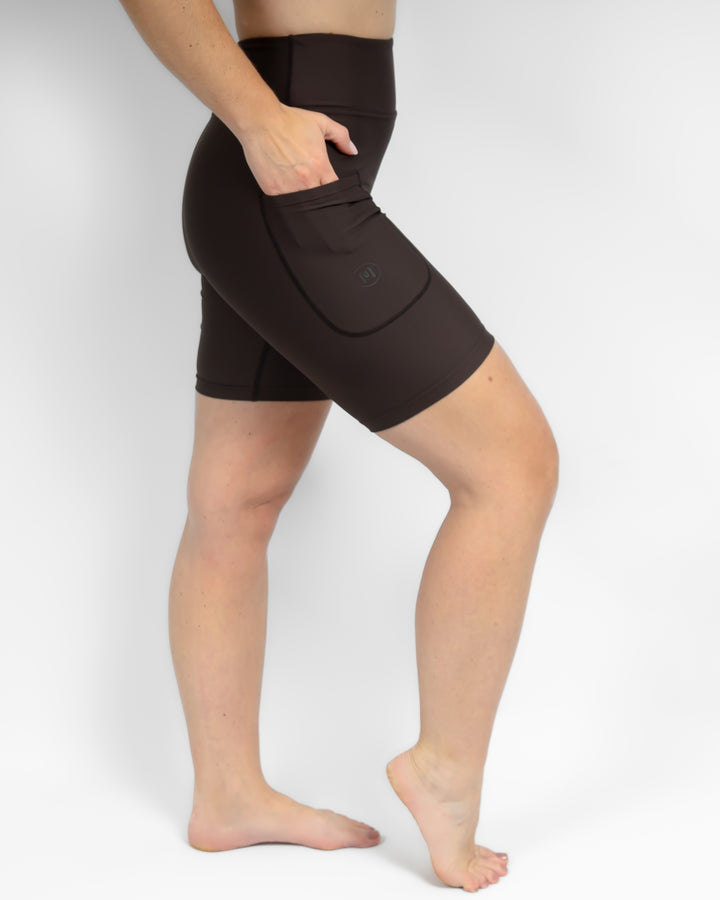 Mocha Brown Shorts