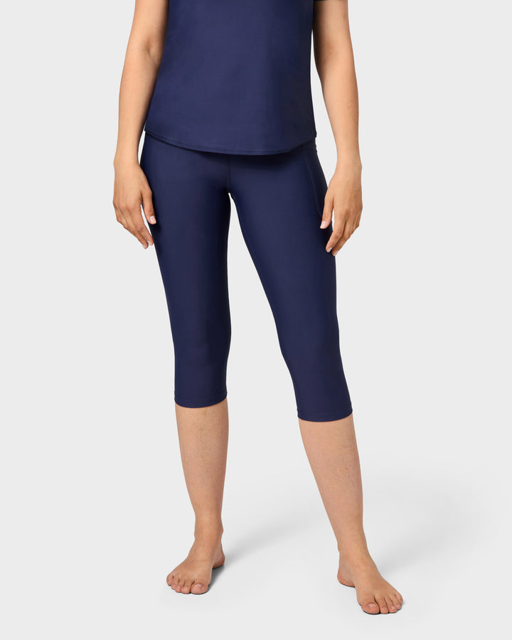 Navy Capri