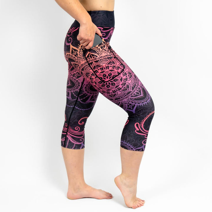 Peach Mandala Capri