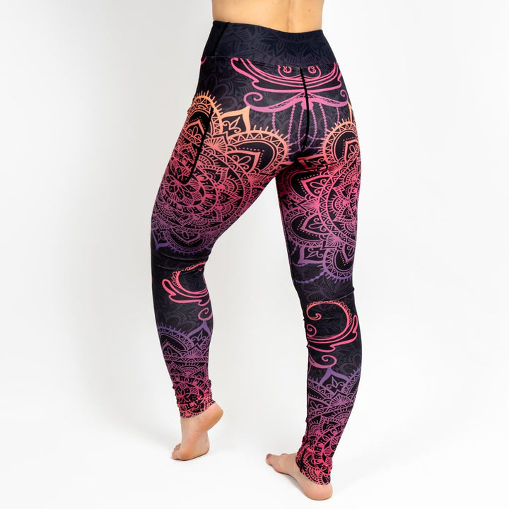 Peach Mandala Leggings