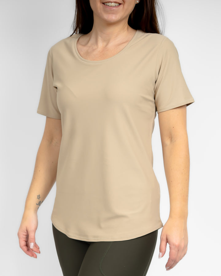 Vigga Beige T-Shirt