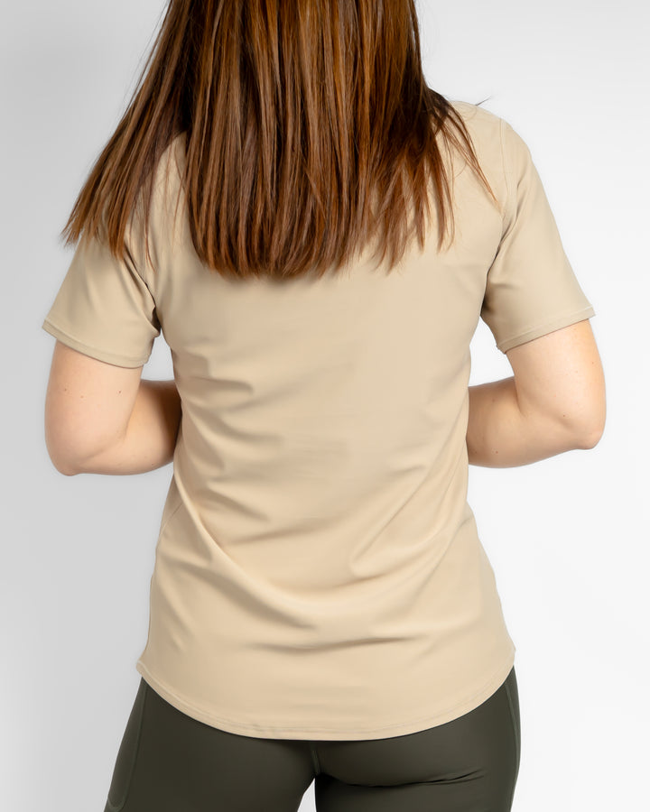 Vigga Beige T-Shirt
